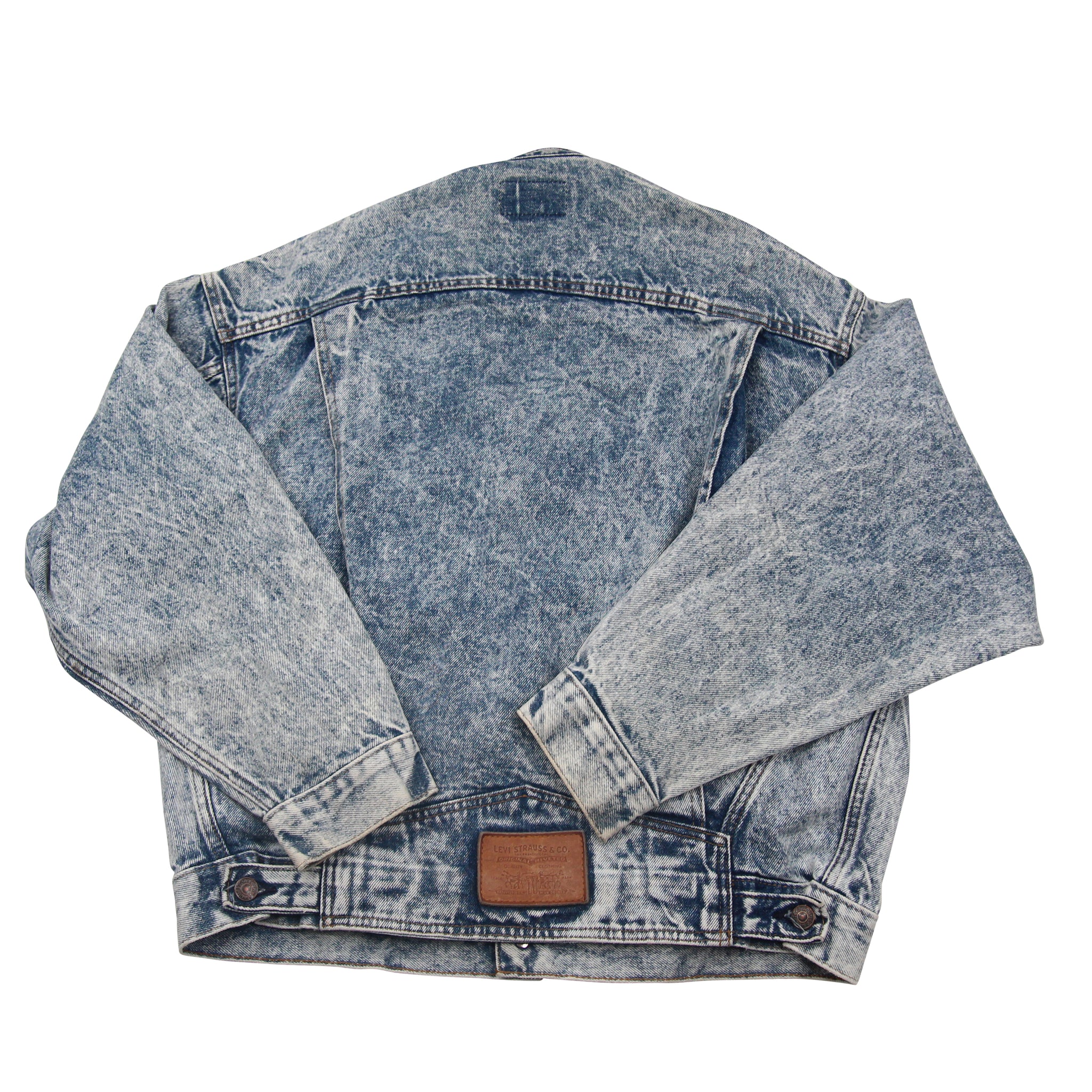 Vintage Levis Acid Wash Denim Jacket - M – Jak of all Vintage