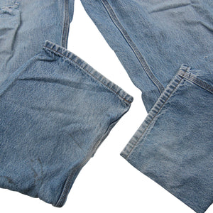 Vintage Carhartt Distressed Blue Jeans - 36"x34"