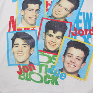 Vintage 1989 New Kids on the Block Graphic T Shirt - S