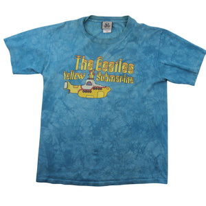 Vintage Liquid Blue The Beatles Yellow Submarine Graphic T Shirt - S