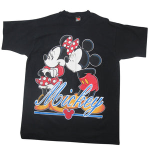 Vintage Mickey Mouse big graphic T shirt - XL