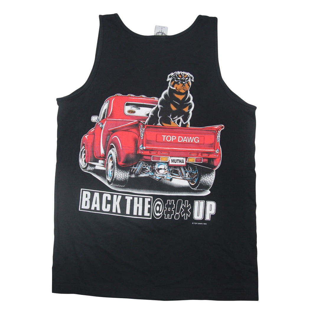 Vintage 1994 Top Dawg Graphic Tank Top - M