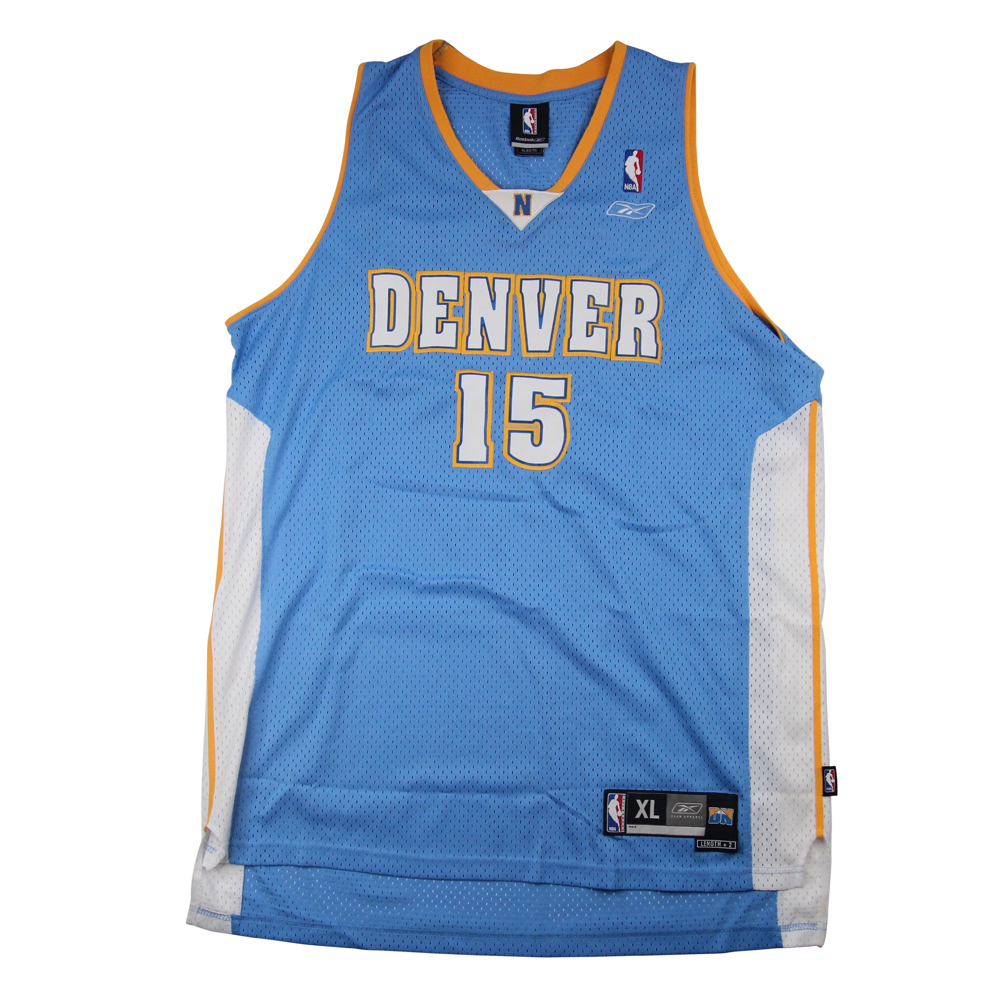 Vintage Denver Nuggets Carmelo Anthony Reebok Basketball Jersey