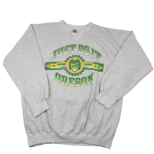 Vintage Nike "Just Do It Oregon" Graphic Sweatshirt - L