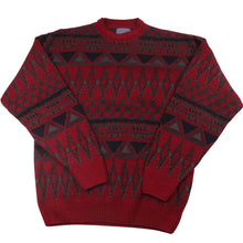 Load image into Gallery viewer, Vintage Pendleton Allover Design Wool Sweater - L
