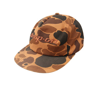 Vintage Snap-On Duck Camo Snapback Hat - OS
