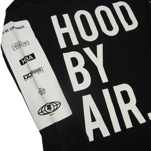 Hood by Air Graphic Long Sleeve T Shirt - L – Jak of all Vintage