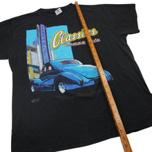 Load image into Gallery viewer, Vintage &quot;Classics Never Die&quot; Hot Rod Graphic T Shirt - L