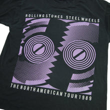 Load image into Gallery viewer, Vintage 1989 Rolling Stones Steel Wheels Tour Shirt - M