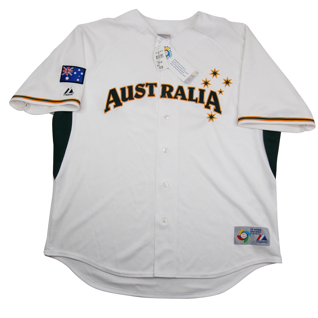 Majestic Australia '09 World Baseball Classic Jersey - XL