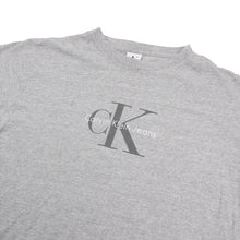 Load image into Gallery viewer, Vintage Calvin Klein Graphic Spellout T Shirt - S/M