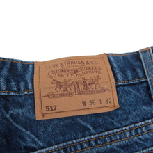 Load image into Gallery viewer, Vintage Levis 517 Orange Tab Denim Jeans - 36&quot;x32&quot;