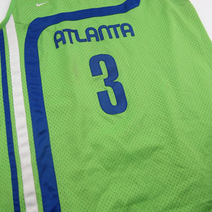 Vintage Nike Atlanta Hawks #3 Shareef Abdur-Rahim Jersey - XXL
