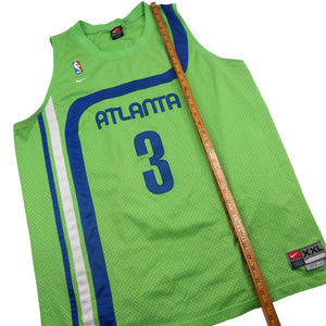 Vintage Nike Atlanta Hawks #3 Shareef Abdur-Rahim Jersey - XXL