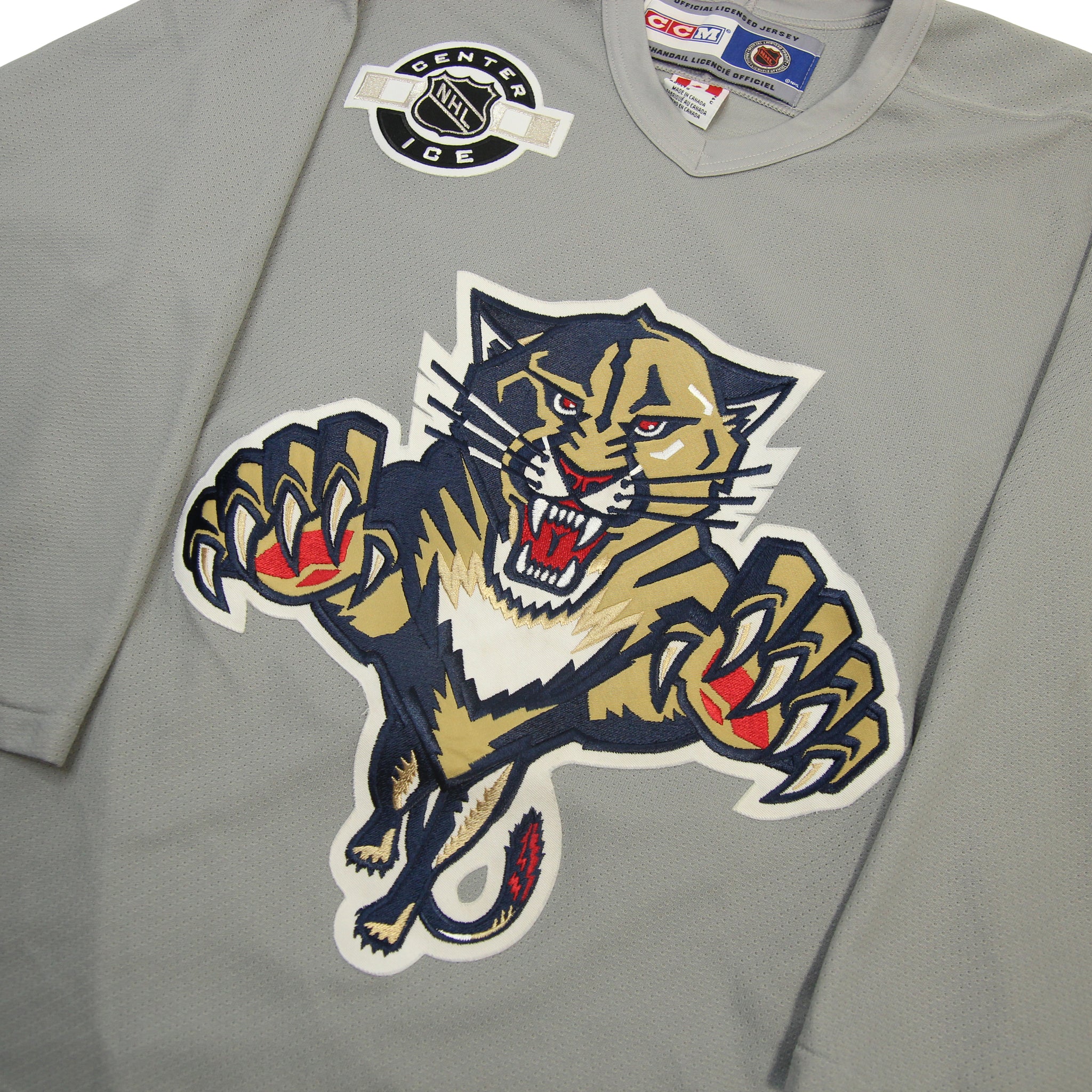 CCM, Shirts, Ccm Nhl Florida Panthers Vintage Retro Jersey Size Medium