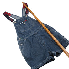 Load image into Gallery viewer, Vintage Tommy Hilfiger Denim Overall Shorts - WMSN S