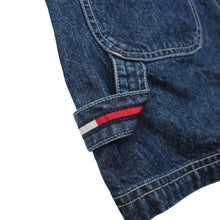 Load image into Gallery viewer, Vintage Tommy Hilfiger Denim Overall Shorts - WMSN S