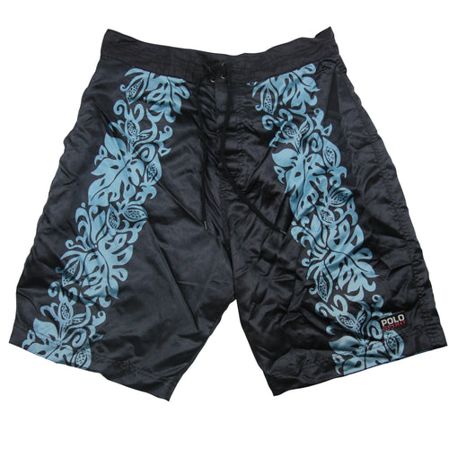 Vintage Polo Sports Ralph Lauren Tropical Swim Trunks - 34