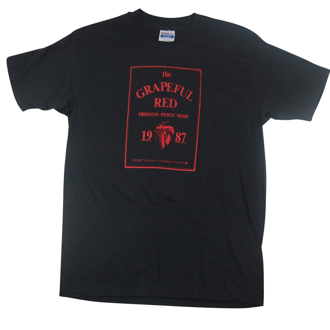 Vintage 1987 Grateful Red Oregon Pinto Noir Graphic T Shirt - XL