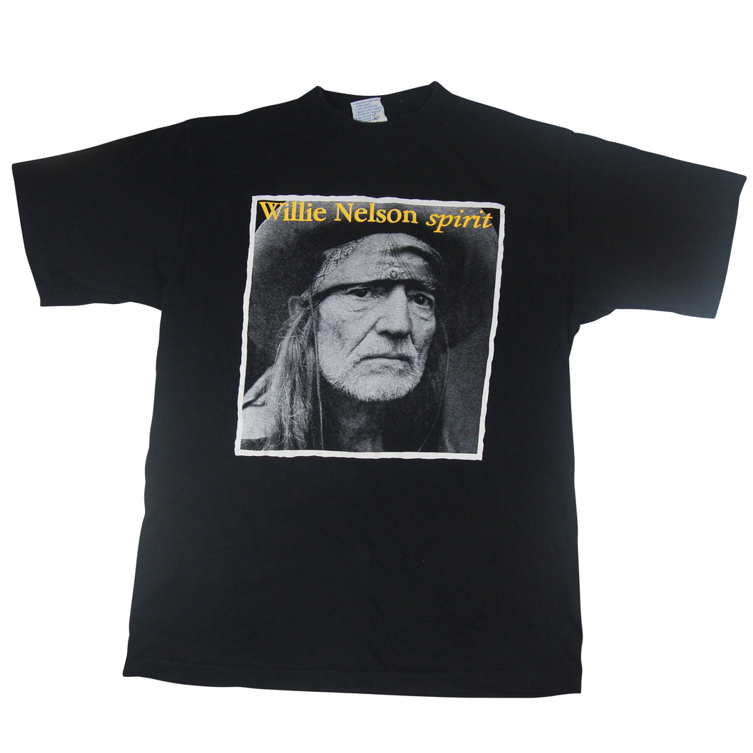 Vintage Willie Nelson Spirit Graphic T Shirt - L