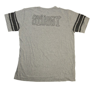 Vintage Stussy "Ready,Steady,Go!!" Graphic T Shirt - L