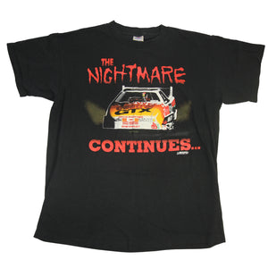 Vintage John Force "The Nightmare Continues"Graphic T Shirt - L