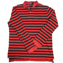 Load image into Gallery viewer, Vintage Polo Ralph Lauren Striped Long Sleeve Polo Shirt - XL