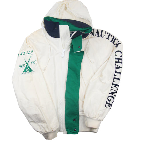Vintage Nautica Challenge Arm Spellout Jacket - M