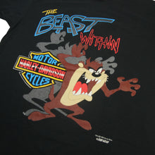 Load image into Gallery viewer, Vintage 1993 Harley Davidson x Taz &quot;The Beast Within&quot; Graphic T Shirt - XXL