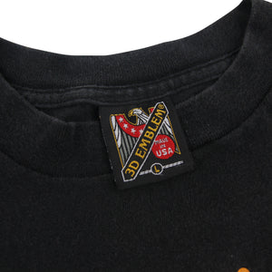 Vintage 3D Emblem The Strong Survive Pitbull T Shirt - L