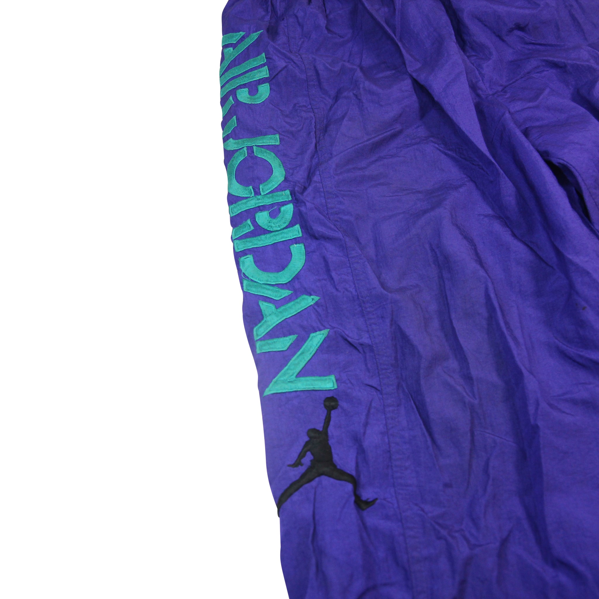 Vintage Nike Air Jordan Spellout Tear Away Athletic Pants - M – Jak of all  Vintage