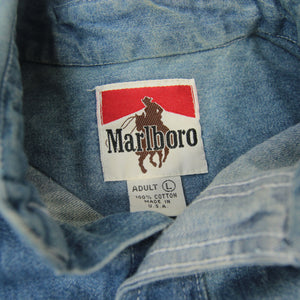 Vintage Marlboro Denim Shirt - L