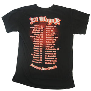 Lil Wayne Americas Most Wanted Tour Shirt - M