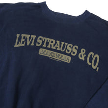 Load image into Gallery viewer, Vintage Levis Strauss Spellout Sweatshirt - XL