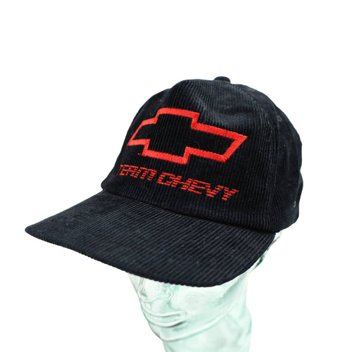 Vintage Team Chevy Corduroy Trucker Hat - OS
