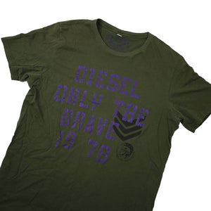 Diesel "Only the Brave" Graphic T Shirt - M