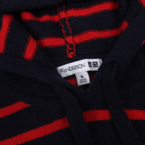 J.W.Anderson x Uniqlo Striped Hooded Sweater - XL