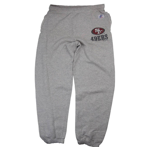 Vintage Logo Athletics San Francisco 49ers Graphic Jogger Sweat Pants - M