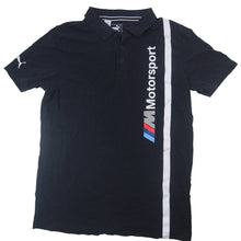 Load image into Gallery viewer, Puma x BMW M Mortorsports Spellout Polo Shirt - S