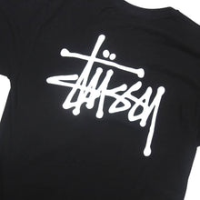 Load image into Gallery viewer, Stussy Front / Back spellout Graphic T Shirt - M