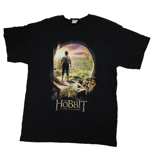 The Hobbit An Unexpected Journey Movie Promo T Shirt - L