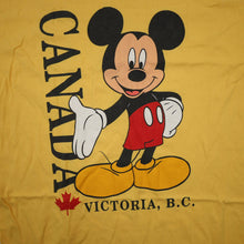 Load image into Gallery viewer, Vintage Disney Mickey Mouse Canada Graphic T Shirt - L