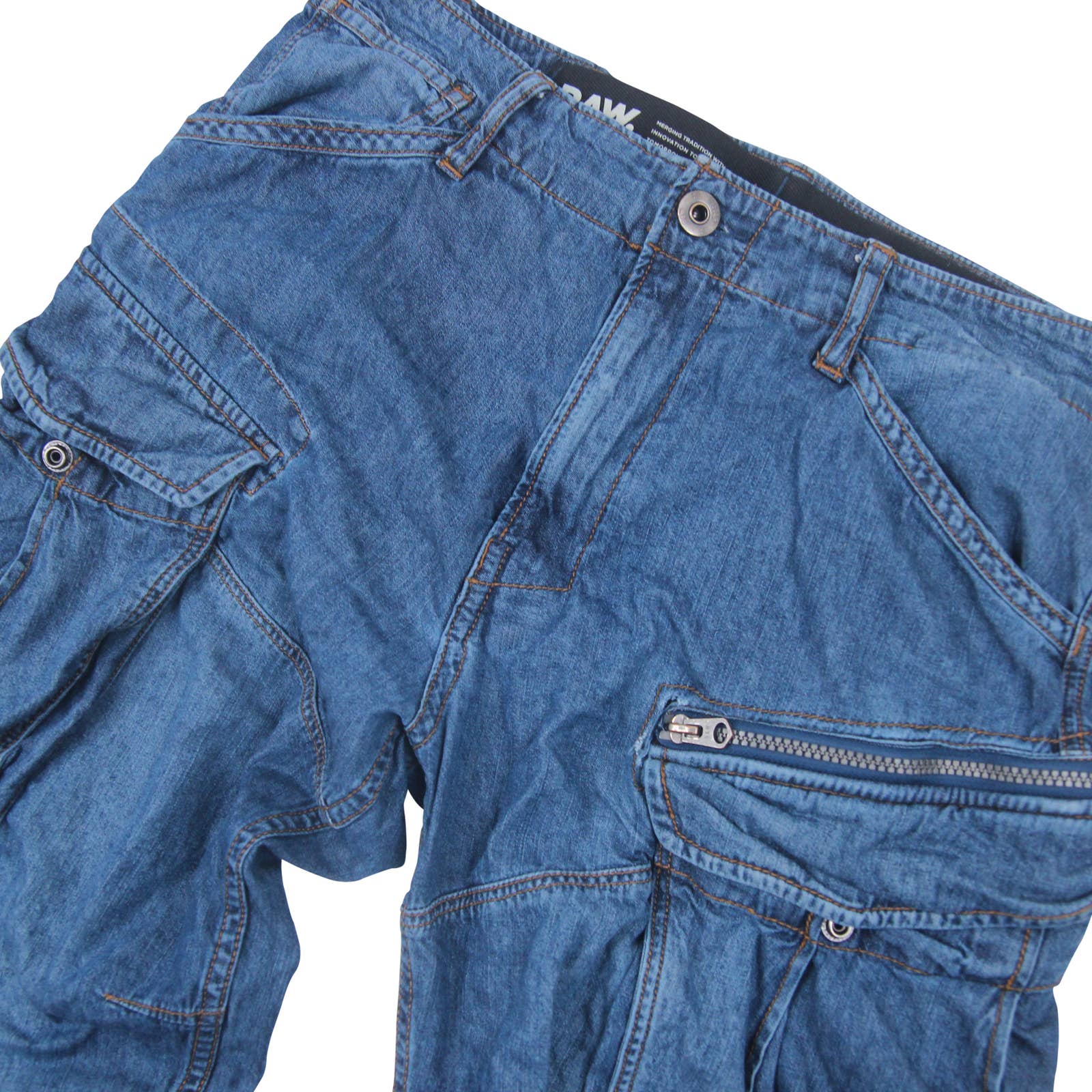 resterende politik elegant G-Star Raw Rovic Zip 3D Straight Tapered Denim Jeans - 32"x30" – Jak of all  Vintage