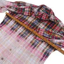 Load image into Gallery viewer, Vintage Polo Ralph Lauren Ombre Faded Plaid Flannel Shirt - M