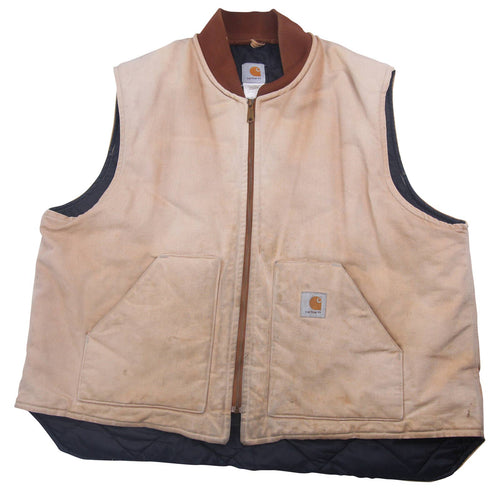 Vintage Carhartt Quilted Down Vest - 3XL