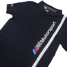 Load image into Gallery viewer, Puma x BMW M Mortorsports Spellout Polo Shirt - S