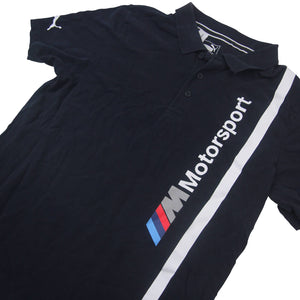 Puma x BMW M Mortorsports Spellout Polo Shirt - S