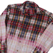 Load image into Gallery viewer, Vintage Polo Ralph Lauren Ombre Faded Plaid Flannel Shirt - M