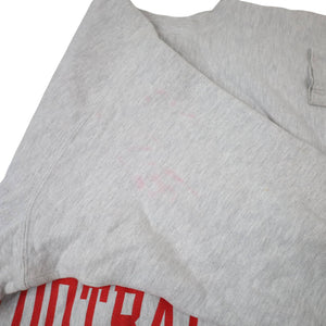 Vintage Champion University of Nebraska Football Spellout Sweatshirt - XXL