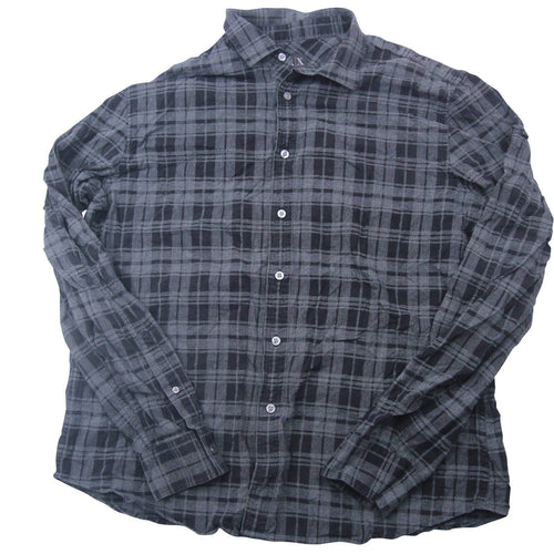 Armani Exchange Flannel Plaid Button Down Shirt